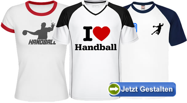 handball t-shirt selbst gestalten